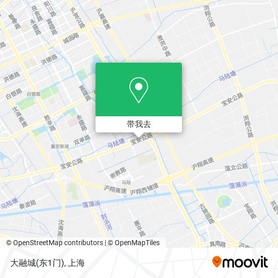 大融城(东1门)地图