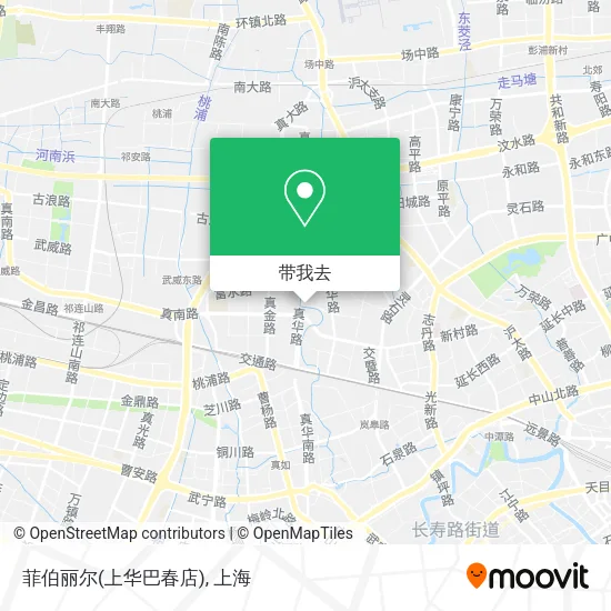 菲伯丽尔(上华巴春店)地图