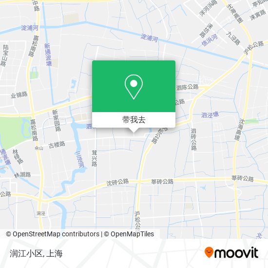 润江小区地图