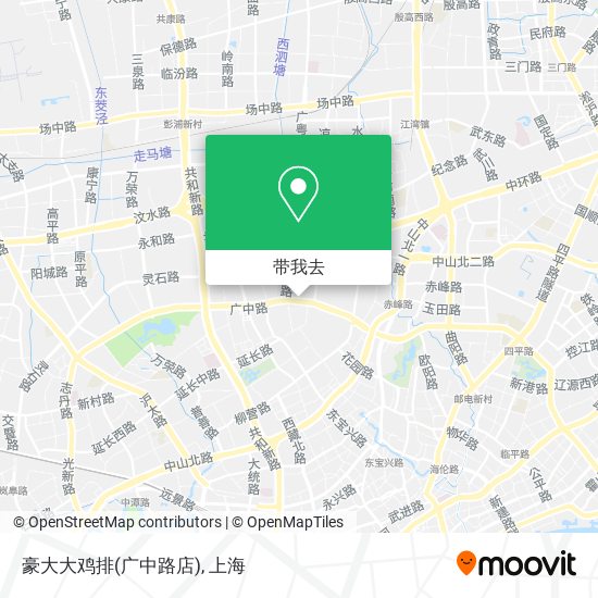 豪大大鸡排(广中路店)地图