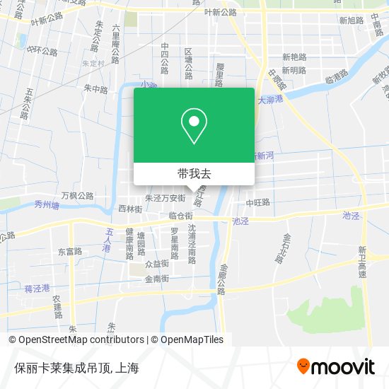 保丽卡莱集成吊顶地图