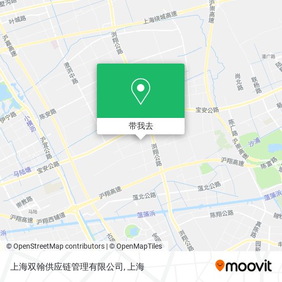 上海双翰供应链管理有限公司地图