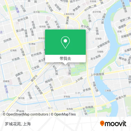 罗城花苑地图