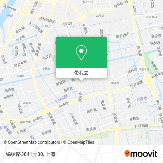 锦绣路3841弄30地图