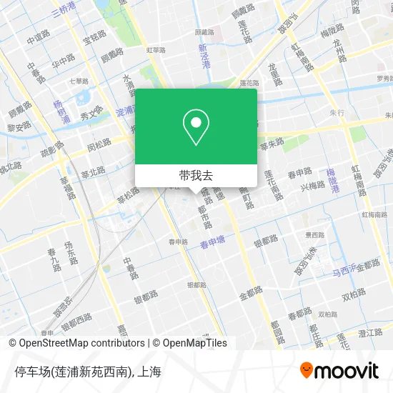 停车场(莲浦新苑西南)地图