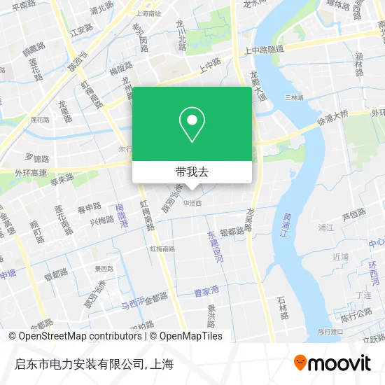 启东市电力安装有限公司地图