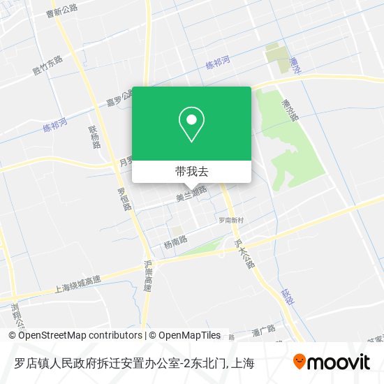 罗店镇人民政府拆迁安置办公室-2东北门地图