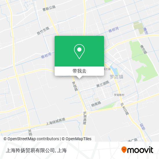 上海羚扬贸易有限公司地图