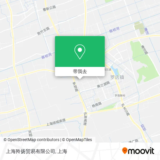 上海羚扬贸易有限公司地图