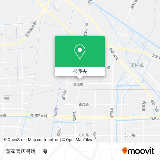 董家喜庆餐馆地图