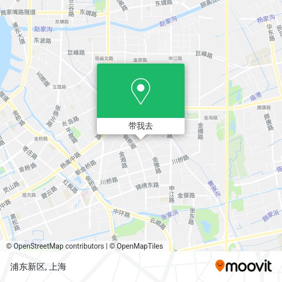 浦东新区地图