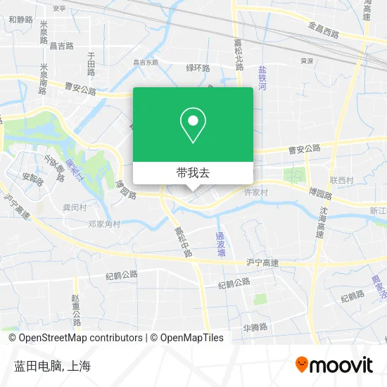 蓝田电脑地图