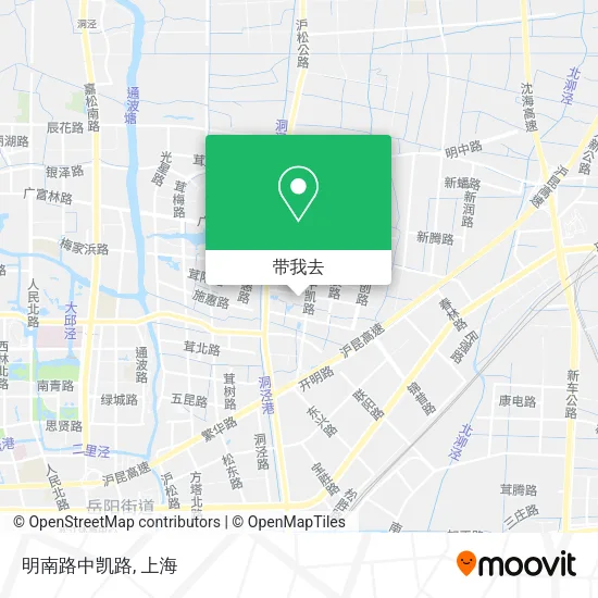 明南路中凯路地图