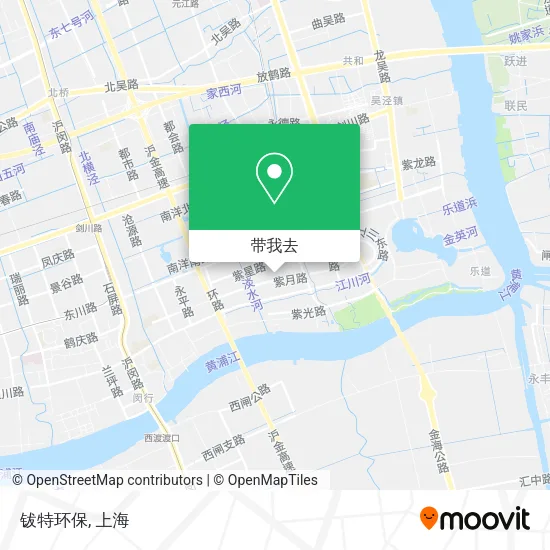 钹特环保地图