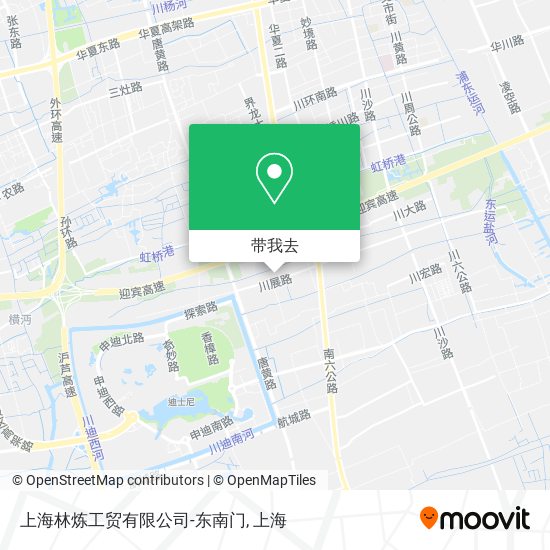 上海林炼工贸有限公司-东南门地图