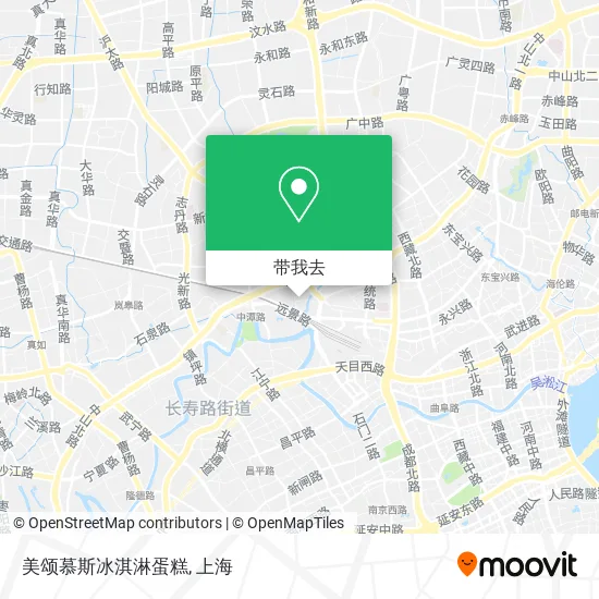 美颂慕斯冰淇淋蛋糕地图