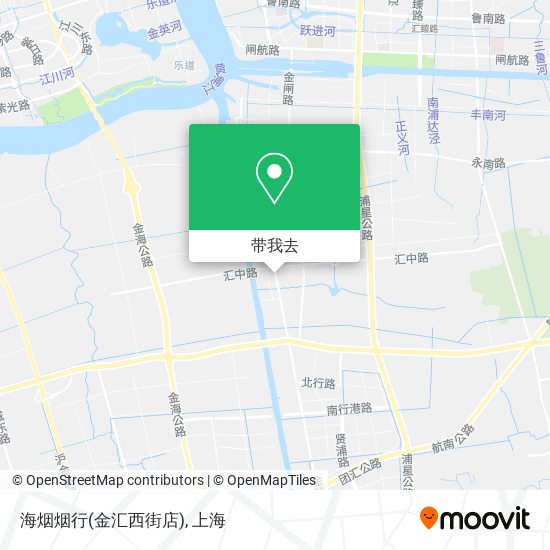 海烟烟行(金汇西街店)地图