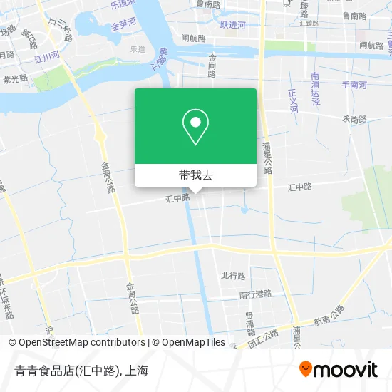 青青食品店(汇中路)地图