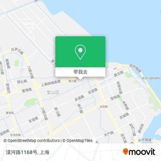漠河路1168号地图