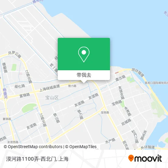 漠河路1100弄-西北门地图