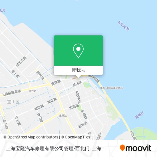 上海宝隆汽车修理有限公司管理-西北门地图