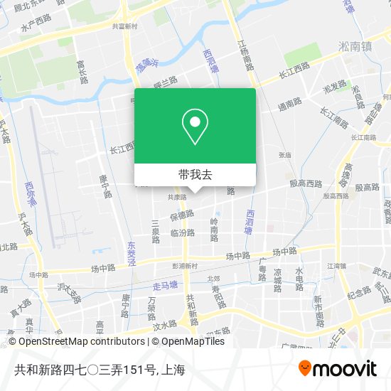 共和新路四七〇三弄151号地图