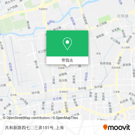 共和新路四七〇三弄151号地图