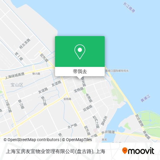 上海宝房友宜物业管理有限公司(盘古路)地图
