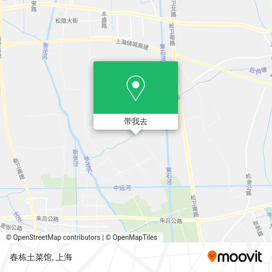 春栋土菜馆地图