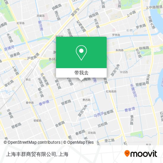 上海丰群商贸有限公司地图