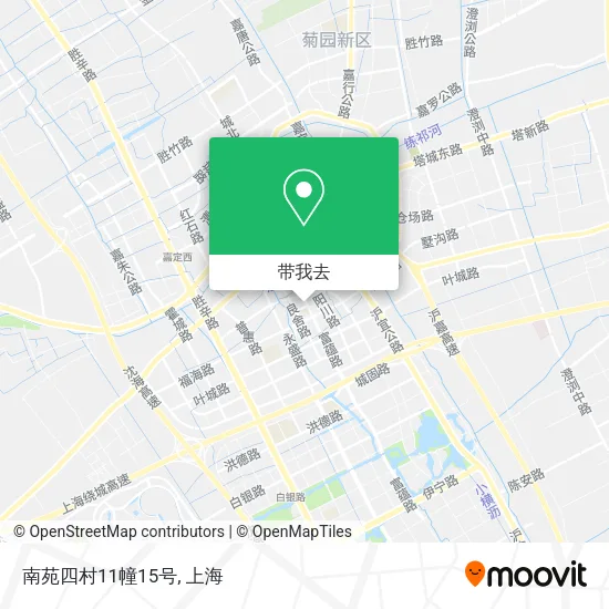 南苑四村11幢15号地图