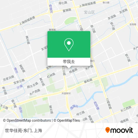 世华佳苑-东门地图