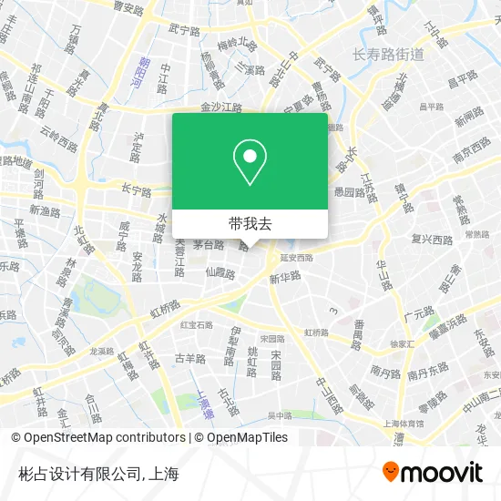 彬占设计有限公司地图