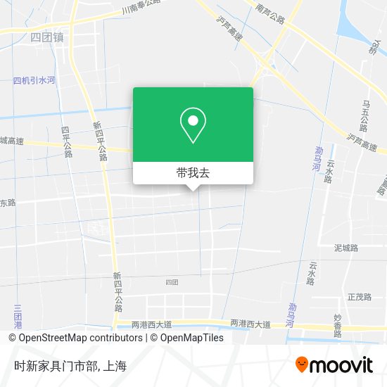 时新家具门市部地图