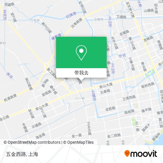五金西路地图