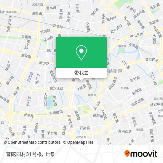 普陀四村31号楼地图