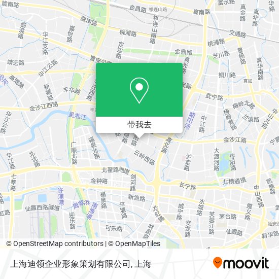 上海迪领企业形象策划有限公司地图