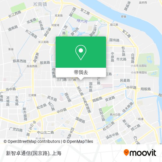 新智卓通信(国京路)地图