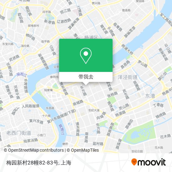 梅园新村28幢82-83号地图