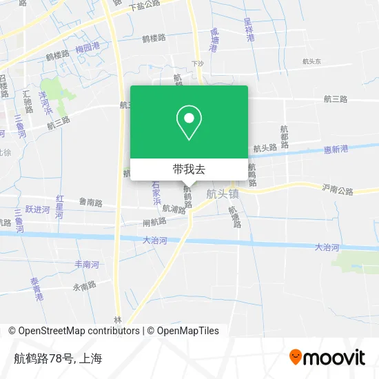 航鹤路78号地图