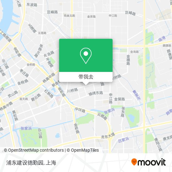 浦东建设德勤园地图