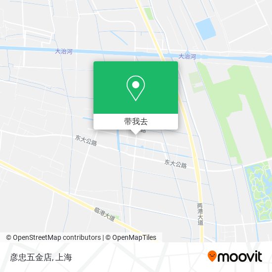 彦忠五金店地图