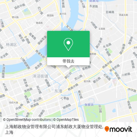 上海邮政物业管理有限公司浦东邮政大厦物业管理处地图