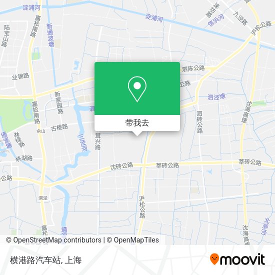 横港路汽车站地图