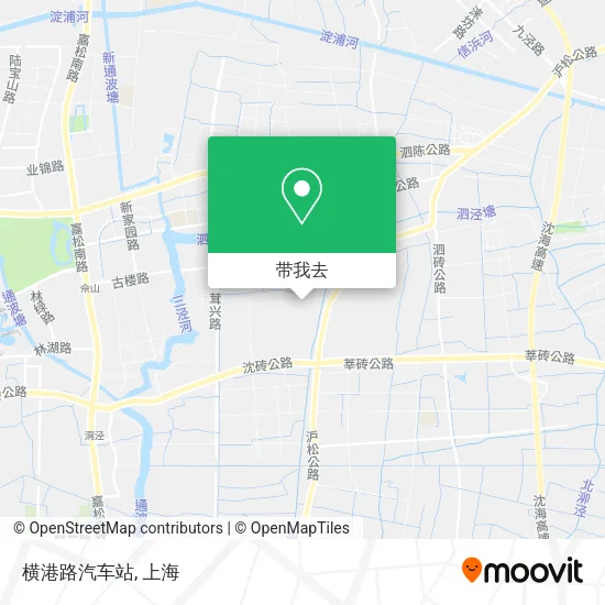 横港路汽车站地图