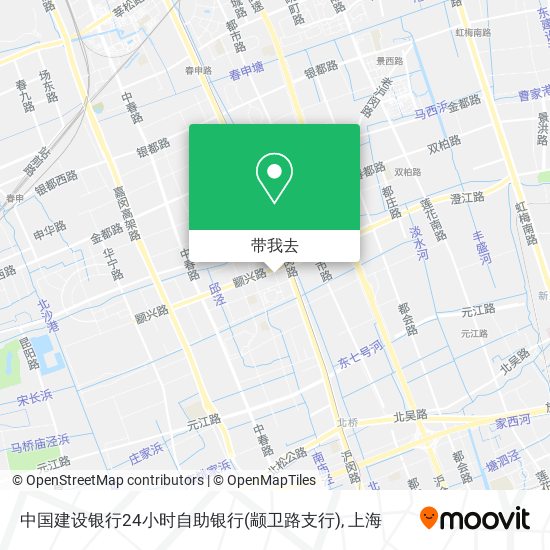 中国建设银行24小时自助银行(颛卫路支行)地图