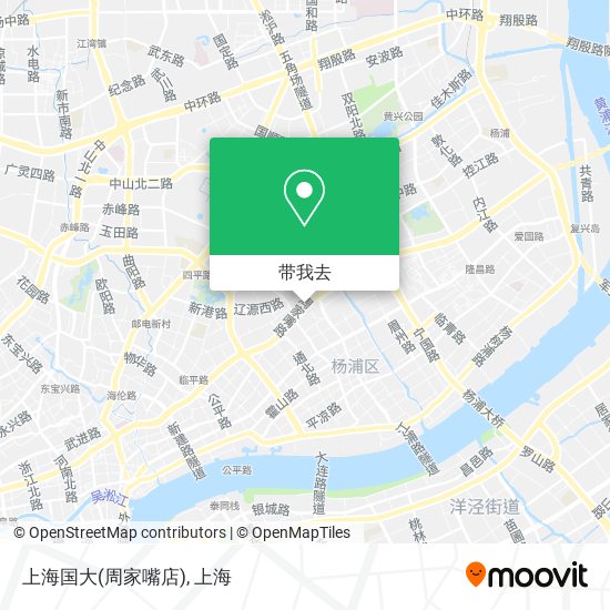 上海国大(周家嘴店)地图