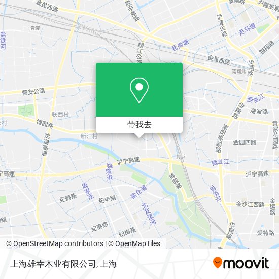 上海雄幸木业有限公司地图