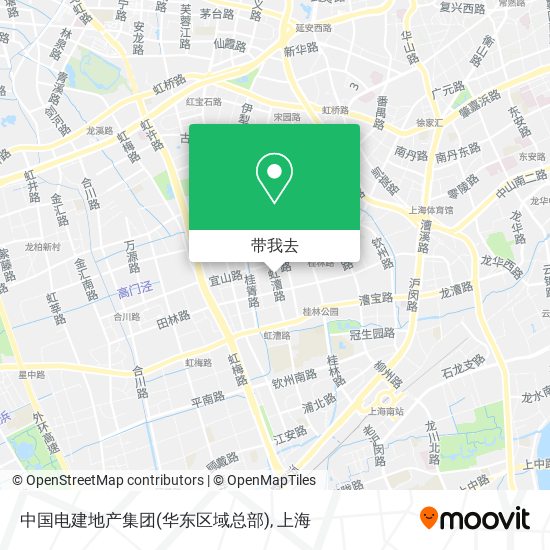 中国电建地产集团(华东区域总部)地图