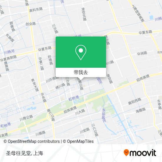 圣母往见堂地图
